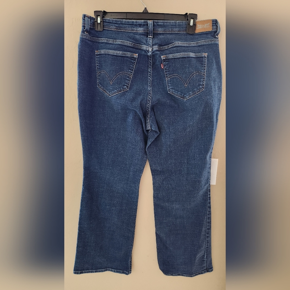 Levi's Women's 580 Boot Cut Jeans - Indigo Blue
